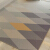 シティィホースムの幾何学的なディザリング現代シンプファ吃茶店の毛布を滑ります。