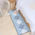 カドドビト北欧现代シンプリング几何学寝室のカーーホーキー滑り止めの長方形のマット家庭用长条カレッジ50 x 18 cm