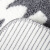 恵多北欧风浴室マット吸水滑り止めマット可爱い长毛玄関マット寝室保温寝室マットホーム-灰色45*65 CM