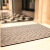 イギリス达罗高级家庭用玄関扫除ベロダ台所トイレ吸水滑り止めマット中黒条白细条50 cm*80 cm