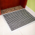 アルミニウム合金尘マット家庭室外ドアローの泥拭きマットの吸水口に入る吸水玄関マットの入り口が滑ります。マットグレー800 MMx 600 MM