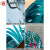 欧斯洛新款北欧マキレの入り口に吸水マットが入る。青いフーラミゴ40 x 60 cm